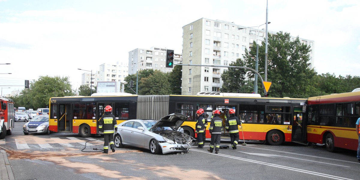 Najniebezpieczniejsze skrzyżowania stolicy