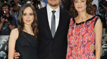Marion Cotillard, Ellen Page, Leonardo Di Caprio na premierze filmu "Inception" w Londynie