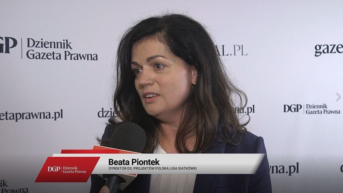 Beata Piątek, dyrektor ds. projektów Polskiej Ligi Siatkowej