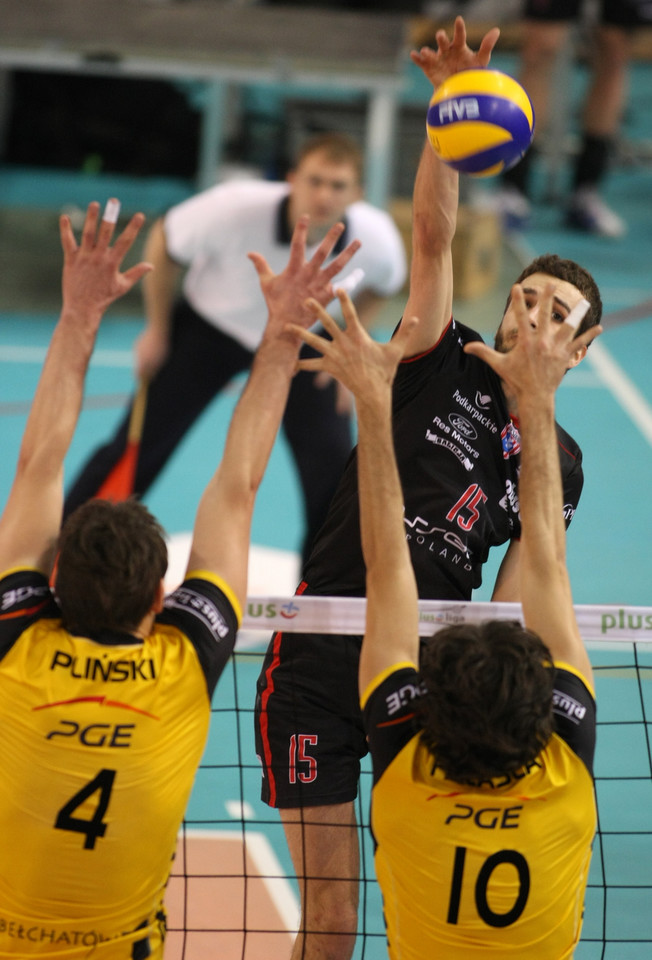 LIGA SIATKARZY PGE SKRA BEŁCHATÓW KONTRA ASSECO RESOVIA RZESZ