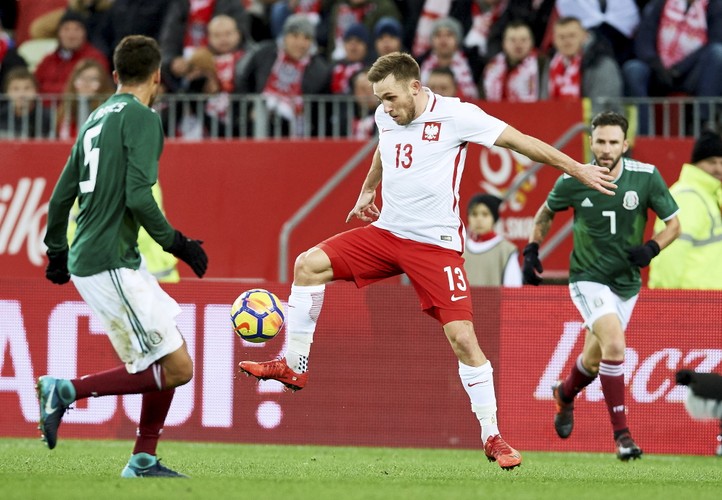 Maciej Rybus (C) i Diego Reyes (L)