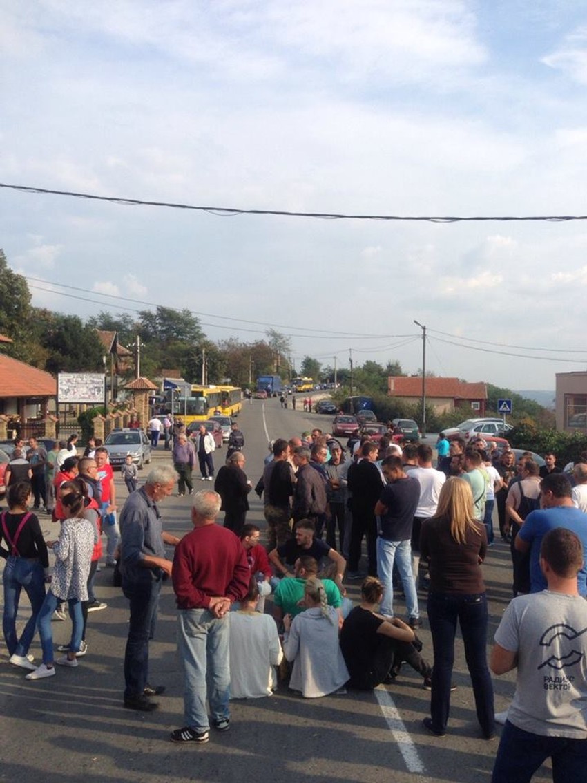 Protest je trajao do 16.30