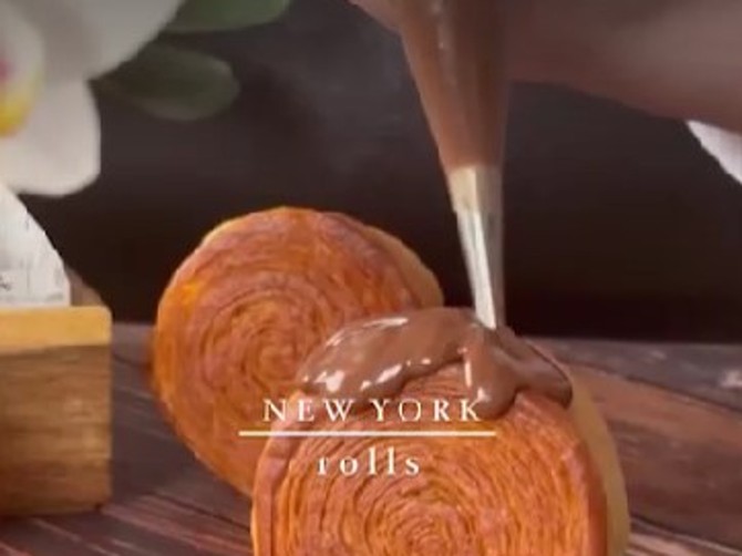 Njujorške rolnice sa nutelom 