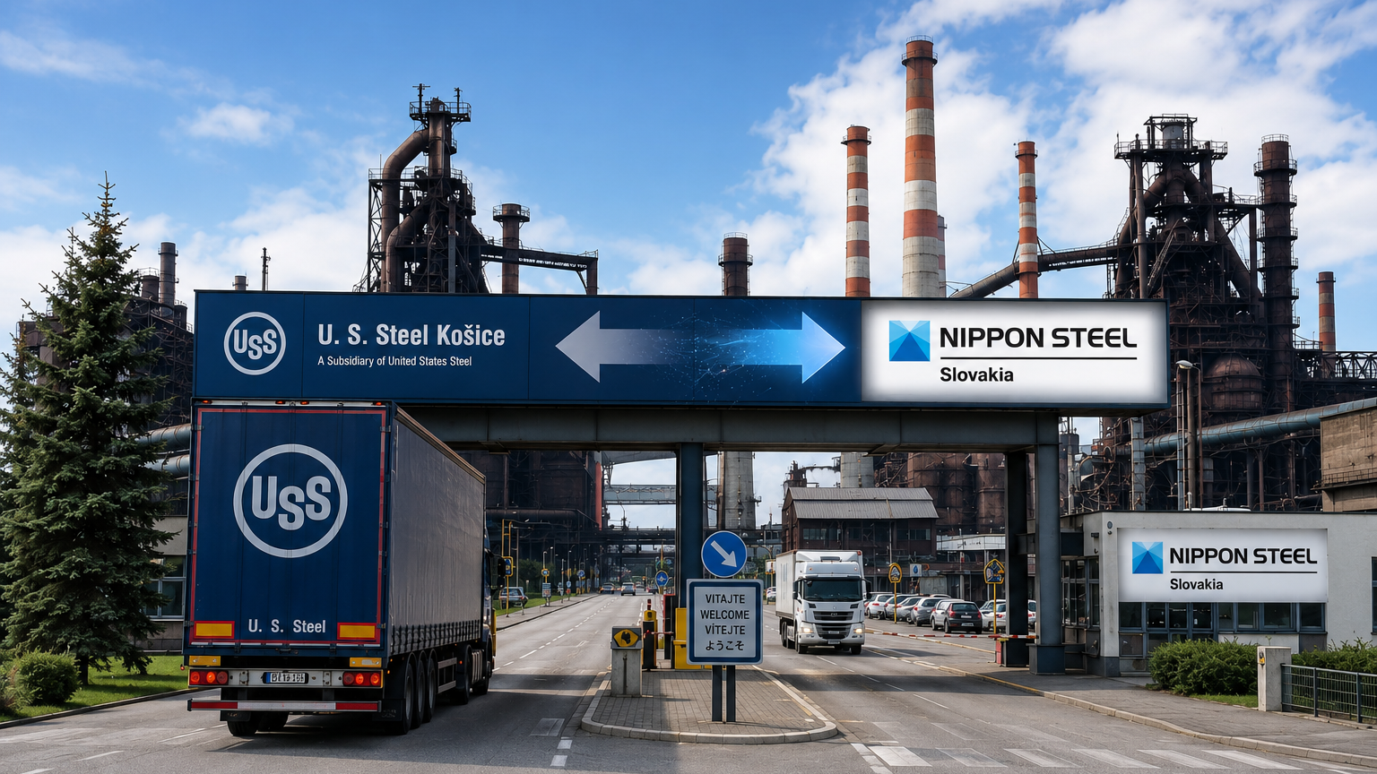 Od 1.októbra sa sa U. S. Steel Košice premenuje na Nippon Steel Slovakia 