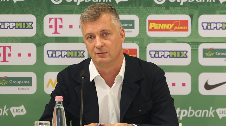 Kubatov Gábor, a Ferencváros elnöke beszélt a BL-playoff előtti elvárásairól, Peter Stögerről, a Fradi jelenlegi helyzetéről Európában és a költségvetésről is / Fotó: Pozsonyi Zita
