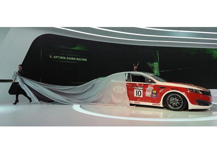 Wyścigowa kia optima