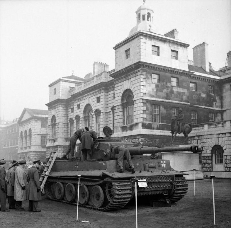Tygrys 131 w Londynie Fot. Imperial War Museums/Public Domain