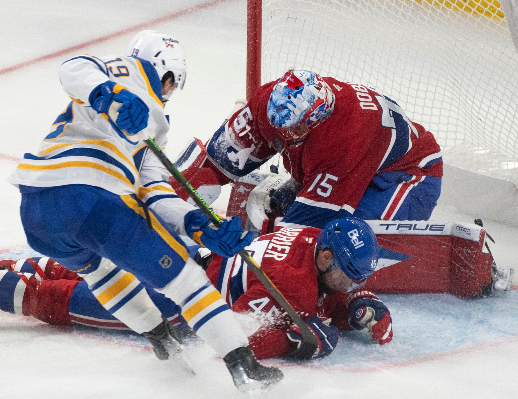 Zápas NHL: Montreal Canadiens - Buffalo Sabres. 