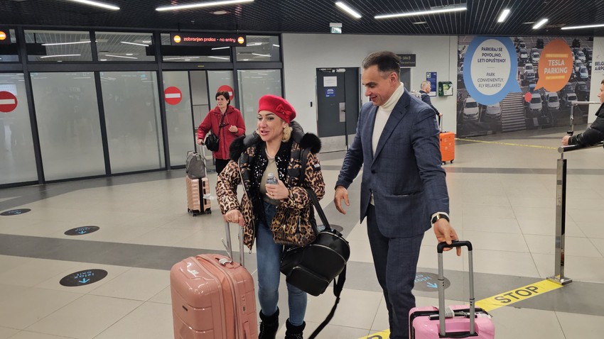Jovana Jeremić stigla u Srbiju