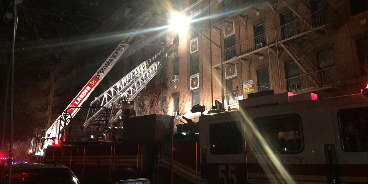 At Least 12 Dead In Bronx Apartment Building Fire