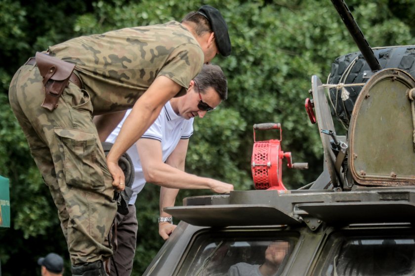 Morawiecki u cystersów . Takiego premiera nie znacie