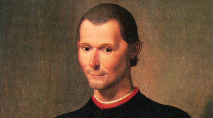 Niccolo Machiavelli (1469-1527), firenzei történetíró, diplomata, politikai filozófus és író, Santi di Tito 16 század végéről származó olajfestményén / Fotó: Getty Images