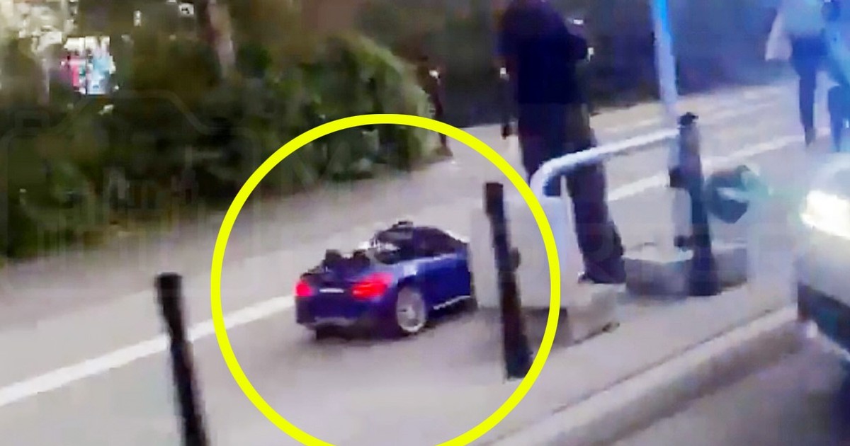 Czterolatek za kółkiem potrącił 87-latkę. Seniorka trafiła do szpitala