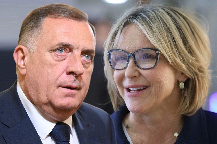 Milorad Dodik i Ana Trišić Babić