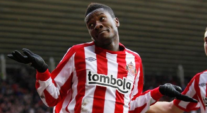 Asamoah Gyan at Sunderland