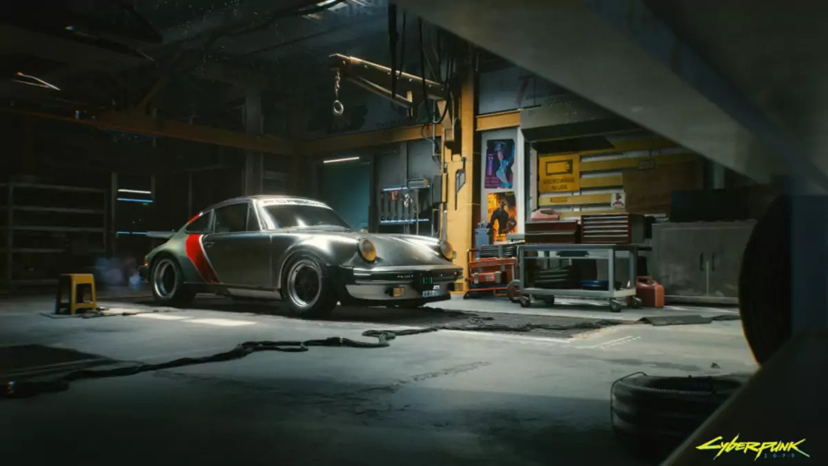 Cyberpunk 2077: Porsche 911 Turbo Johnny'ego Silverhanda