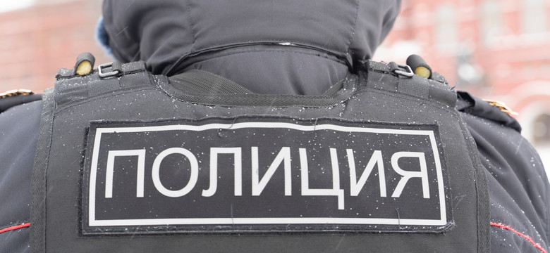 Policja w Moskwie zatrzymała protestujących przeciwko wojnie z Ukrainą