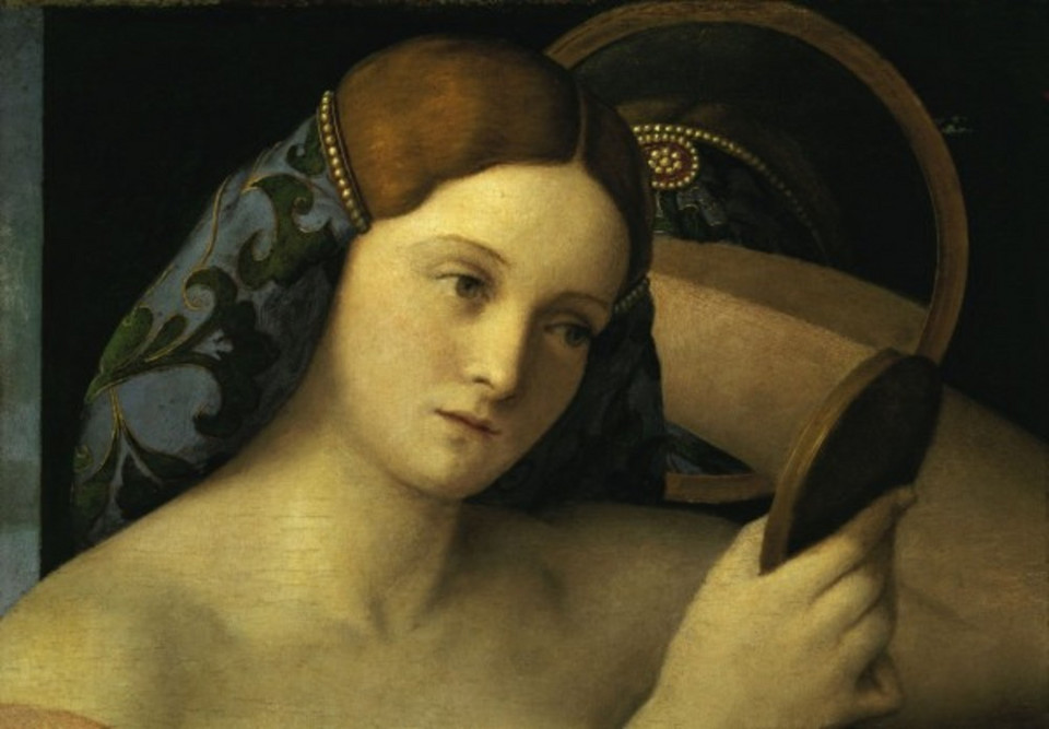 "Kobieta przed lustrem" Giovanniego Belliniego ok. 1430 r.