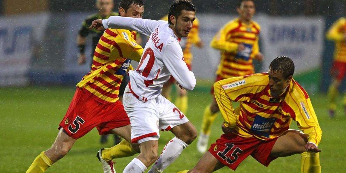 Jagiellonia pobita przez Widzew