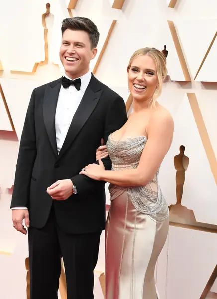 Colin Jost i Scarlett Johansson/ Steve Granitz GettyImage 