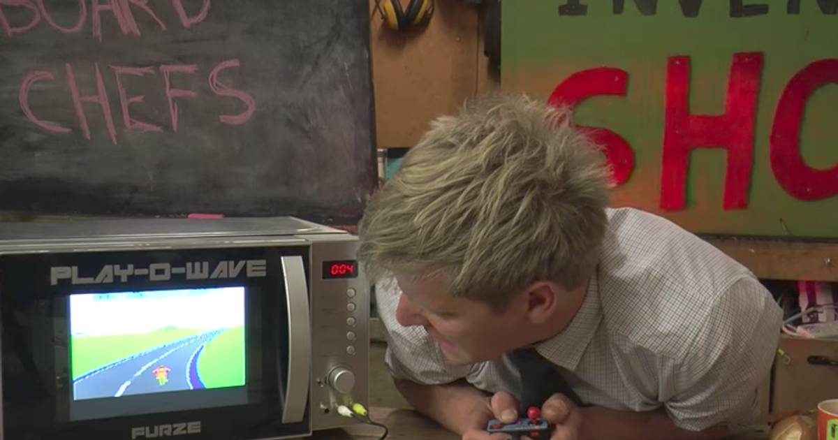 Wie aus einer Mikrowelle eine Spielekonsole - Noizz