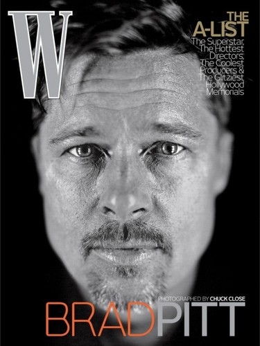Brad Pitt wystąpił w sesji dla W Magazine. Ze zmarszczkami i bez retuszu