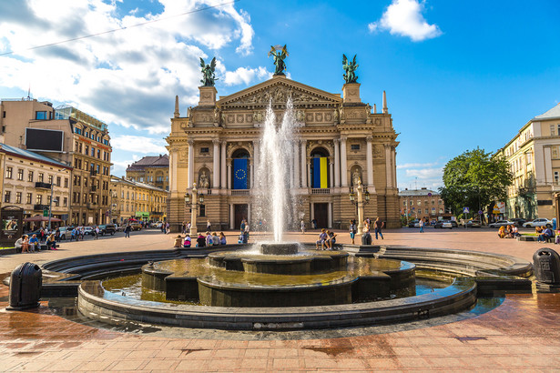 Lwowski Narodowy Akademicki Teatr Opery i Baletu im. Salomei Kruszelnickiej, Lwów, Ukraina.