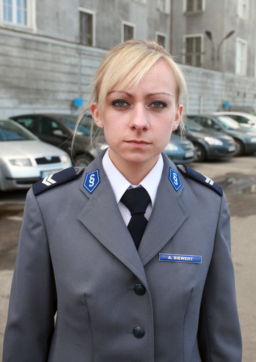 Aleksandra Siewert, policja w Gdańsku