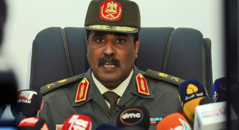 General Ahmed al-Mesmari, spokesman of the self-proclaimed Libyan National Army (LNA) loyal to strongman Khalifa Haftar, rules out dialogue to end battle for Tripoli