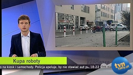Kadr z serwisu TVN Warszawa.