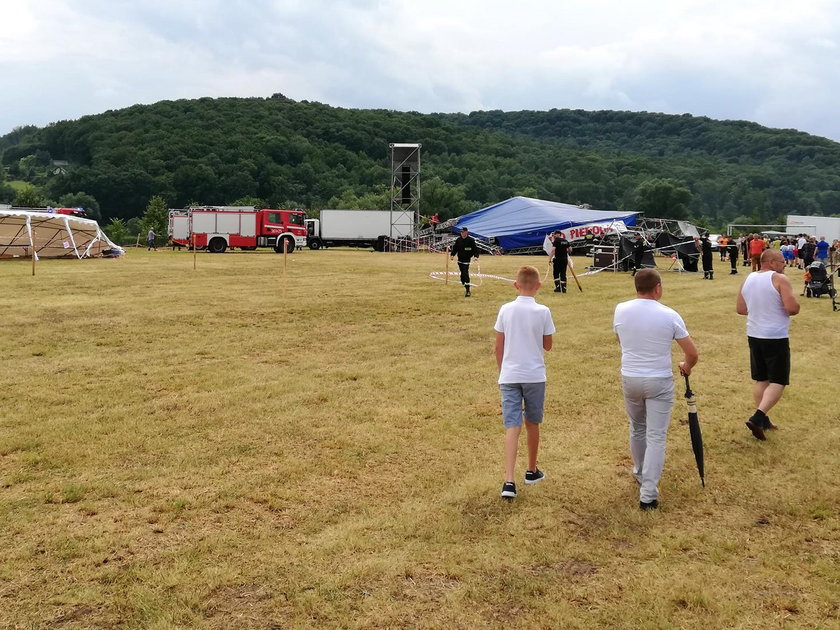 Ostrów: Święto Pieroga odwołane. Zawaliła się scena