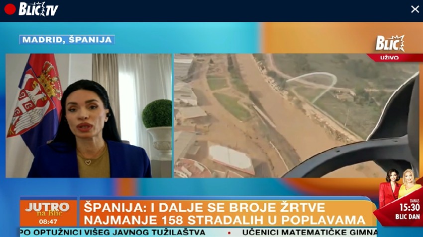 Ambasadorka o najnovijim informacijama