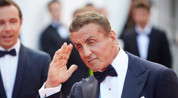 A 73 éves Sylvester Stallone.