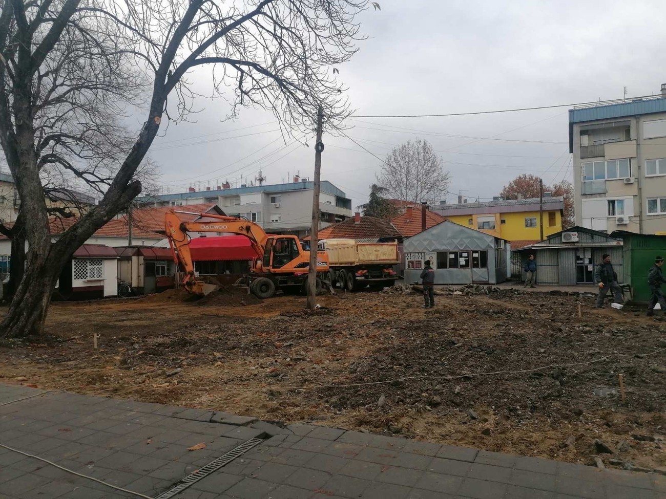 Rekonstrukcija zelene pijace u Kladovu