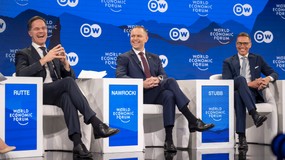 Nawrocki w Davos: USA najważniejszym sojusznikiem Polski. "NATO pozostaje stabilne"