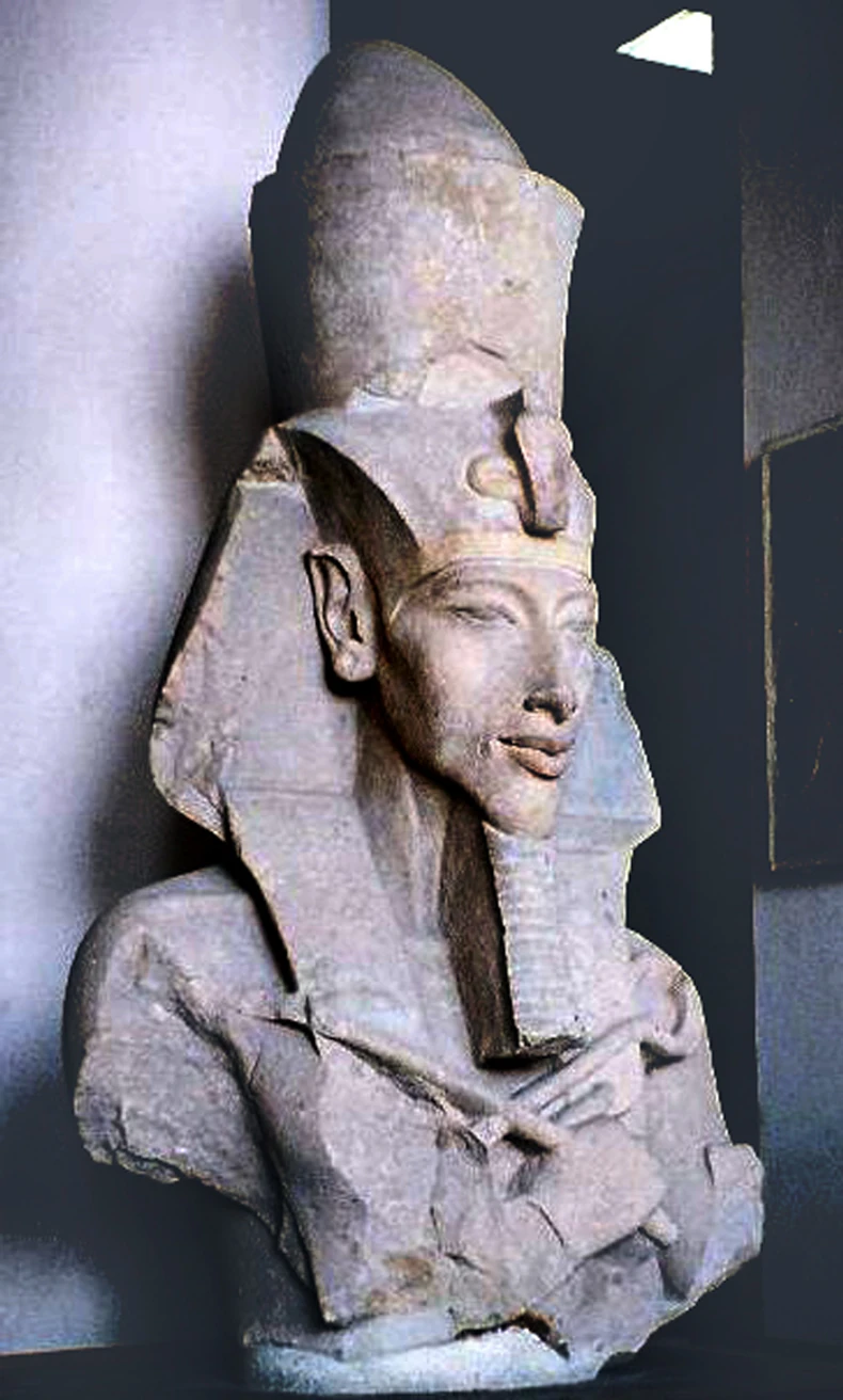 Faraon Ehnaton, koje se ranije zvao Amenhotep IV