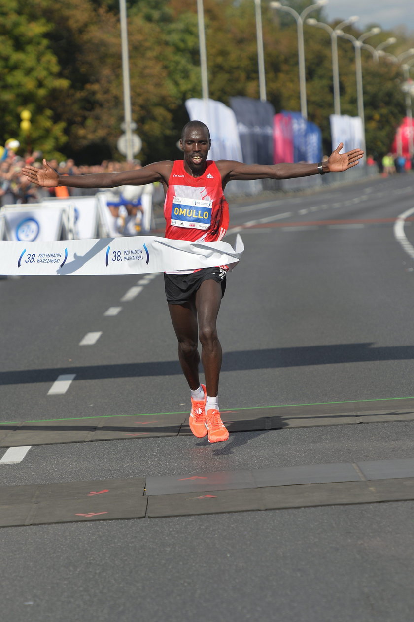 38. PZU Maraton Warszawski - Ezekial Omullo zwycięzcą. Shegumo szósty