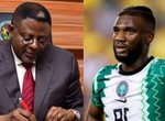 Gov Otu splashes ₦10m gift on Super Eagles star for AFCON success