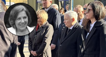 "Nigdy sobie tego nie wybaczę". Poruszające wyznanie prezesa PiS na pogrzebie Barbary Skrzypek