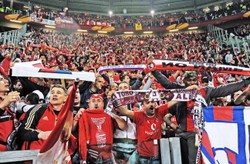 Liga Europy: Portugalia dumna z piłkarzy Benfiki Lizbona