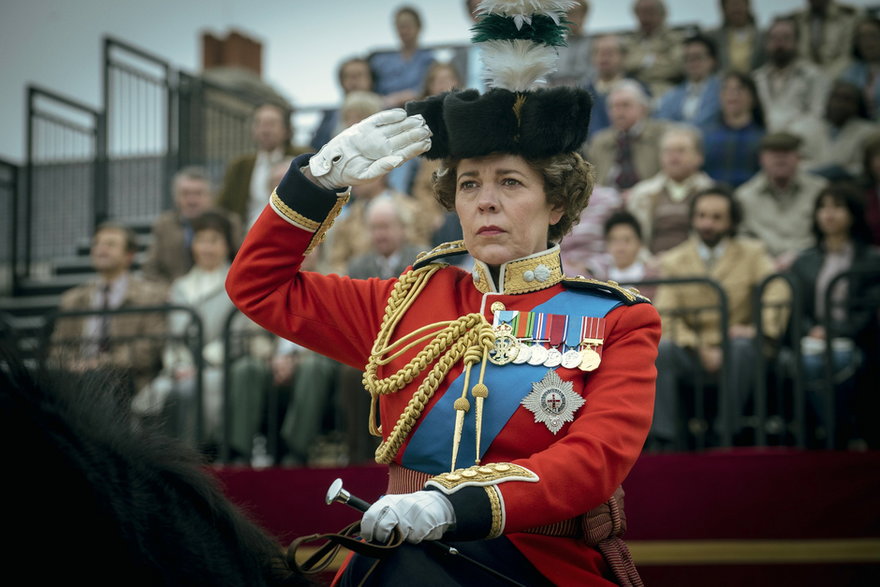 Olivia Colman w serialu "The Crown"