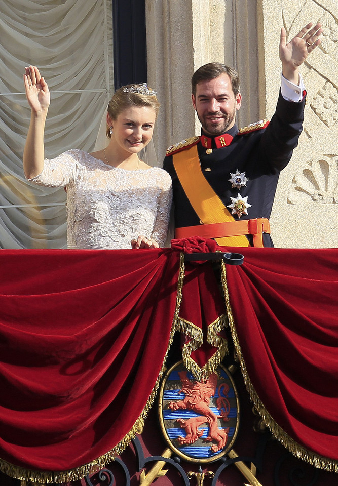 Ślub kościelny następcy tronu Luksemburga, Wilhelma, i Stephanie de Lannoy / fot. Reuters