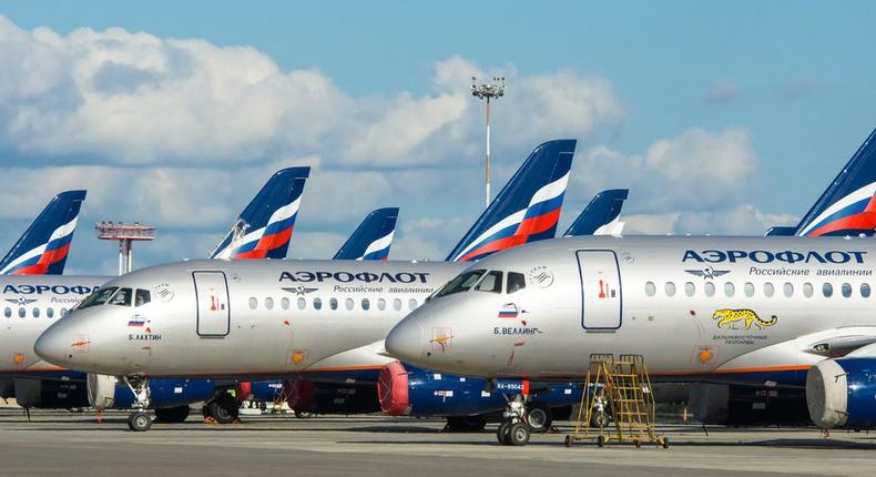 Russia's biggest airline, Aeroflot, has reportedly sent one plane to Iran for maintenance by technicians at Mahan Air.Media_works/Shutterstock
