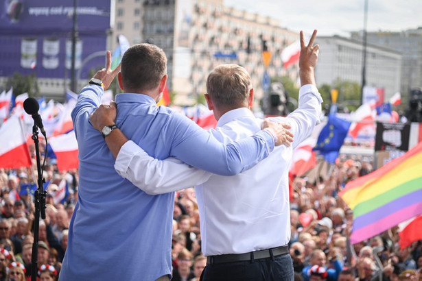 Rafał Trzaskowski i Donald Tusk