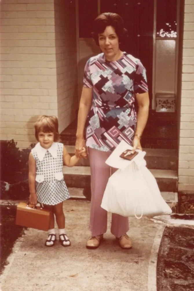 Katrina Kolijer sa majkom