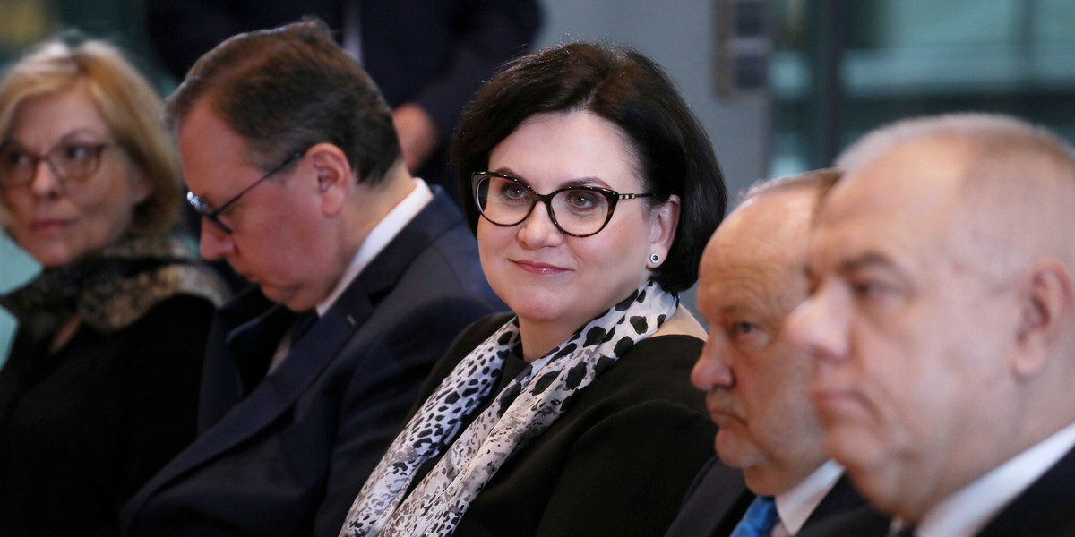Małgorzata Sadurska, kiedyś szefowa Kancelarii Prezydenta, dziś w zarządzie PZU.