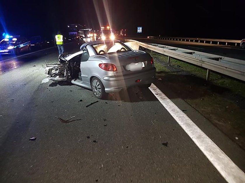 Makabryczny wypadek na autostradzie A2