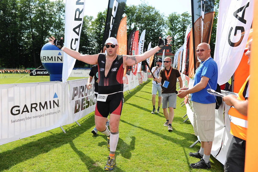 Tomasz Karolak triathlon