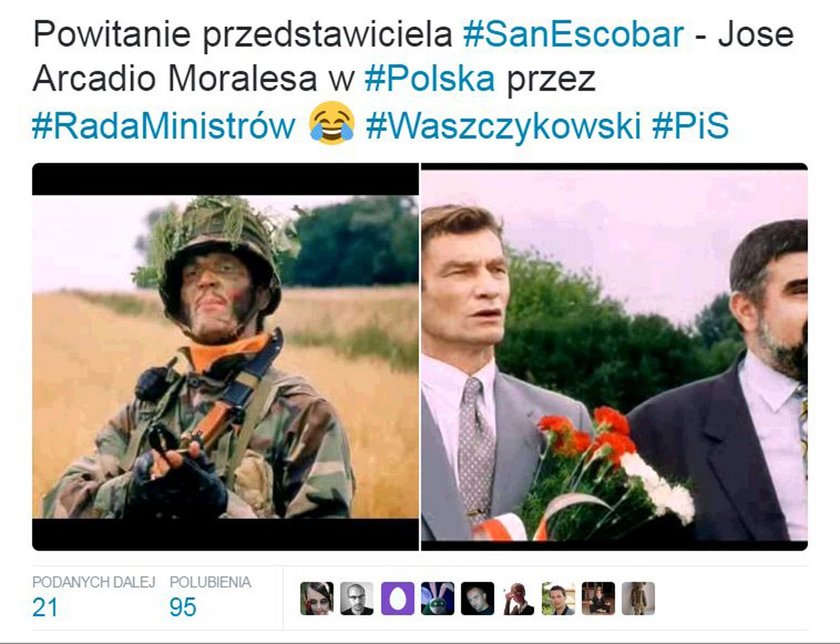 Waszczykowski i "San Escobar". Internauci kpią. MEMY