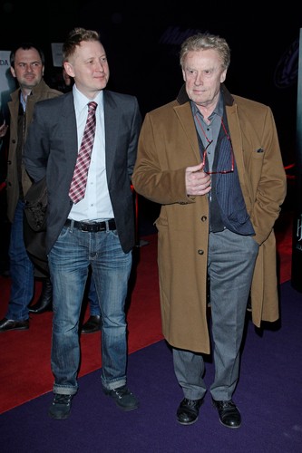 Rafał Olbrychski z tatą Danielem